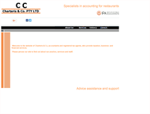 Tablet Screenshot of charteris.com.au